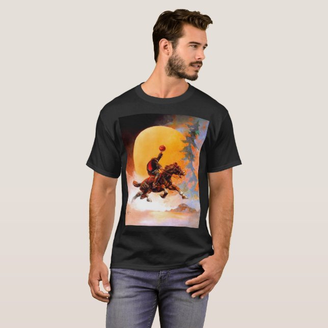 Camiseta Cavaleiro decapitado (Frente Completa)