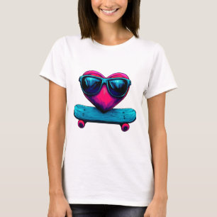 Camiseta Cavaleiro do Amor no Skate