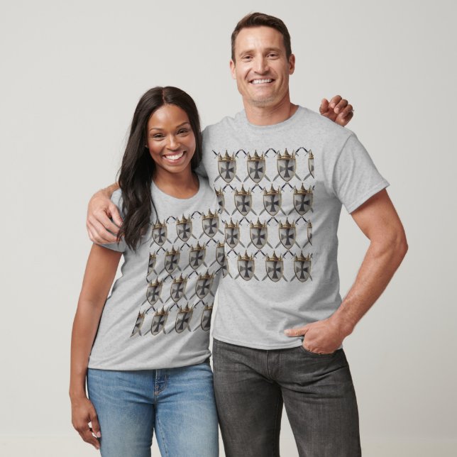 Camiseta Cavaleiro Do Brasão De RayEl (Unissex)