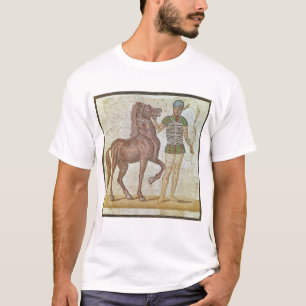 Camiseta Cavaleiro do cavalo em cores de competência