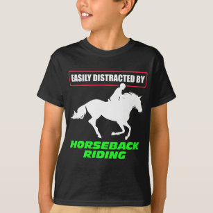 Camiseta Cavaleiro do esporte equestre da ideia do presente