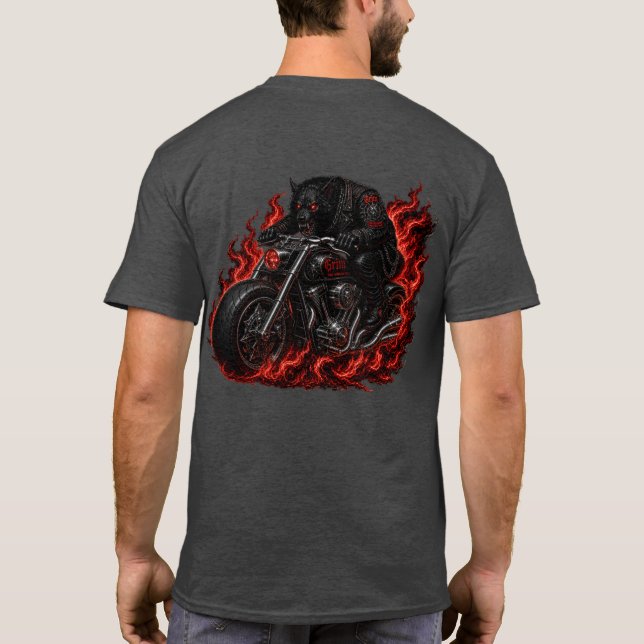 Camiseta Cavaleiro do Lobo Sinistro (Verso)