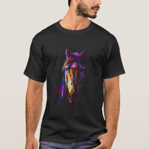 Camiseta Cavaleiro Engraçado Amante de Cavalos Cavalgando G
