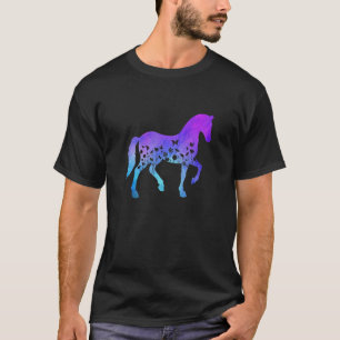 Camiseta Cavaleiro Equestre Amante de Cavalos Gráfico Retro