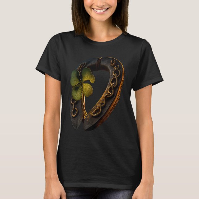 Camiseta Cavaleiro fofo cavalos (Frente)