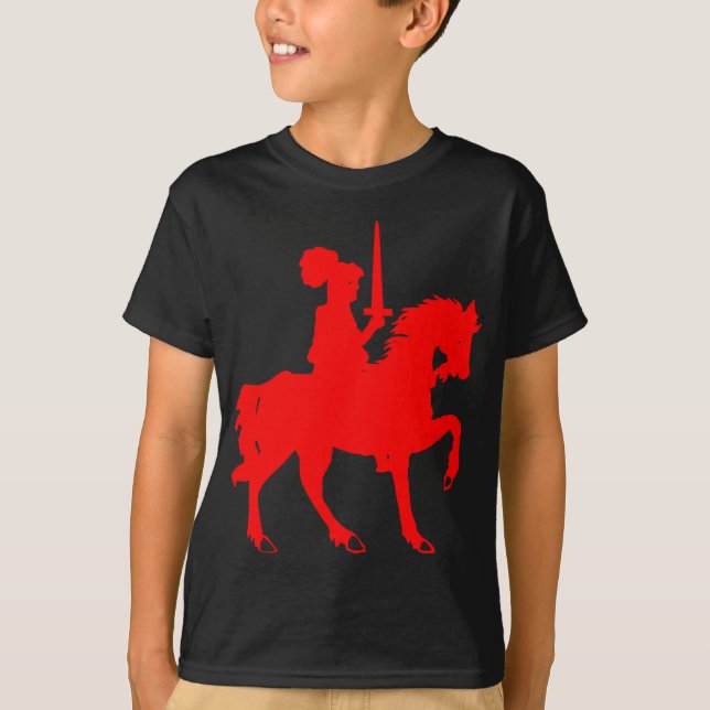Camiseta Cavaleiro heráldico (Frente)