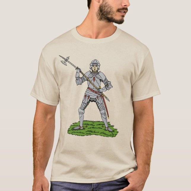 Camiseta Cavaleiro Inglês do Século XV (Frente)