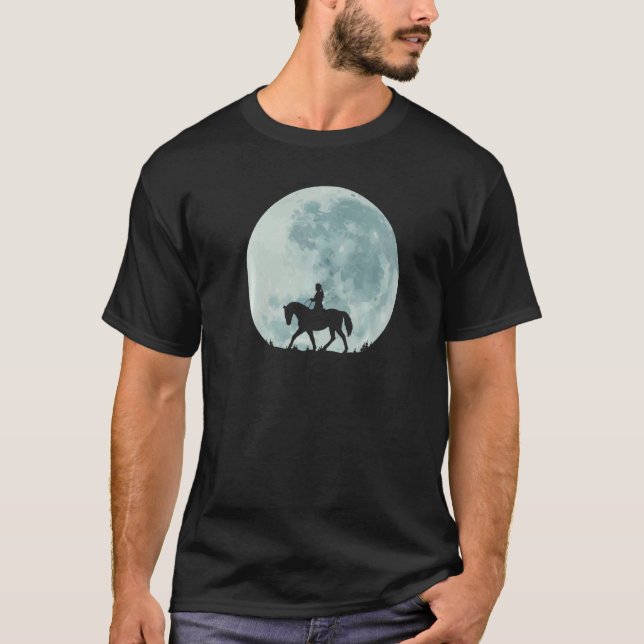 Camiseta Cavaleiro-Lua-Cheia Rapariga-Cavaleiro-Cavaleiro-C (Frente)