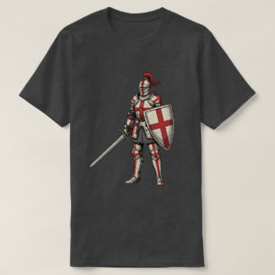 Camiseta Cavaleiro Medieval da Inglaterra