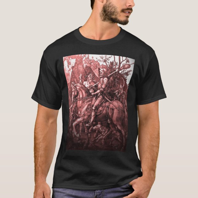 Camiseta Cavaleiro, morte e diabo (Frente)