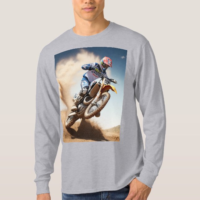 Camiseta Cavaleiro Motocross (Frente)