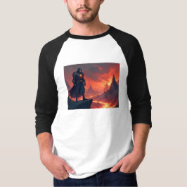 Camiseta Cavaleiro Negro da Chama