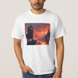 Camiseta Cavaleiro Negro da Chama