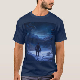 Camiseta Cavaleiro Pensivo da Terra das Maravilhas do Inver