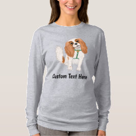 Camiseta Cavaleiro Personalizado King Charles Spaniel 