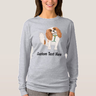 Camiseta Cavaleiro Personalizado King Charles Spaniel