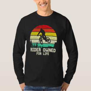 Camiseta Cavaleiro Pertencido À Vida Deixou A Bicicleta Cam