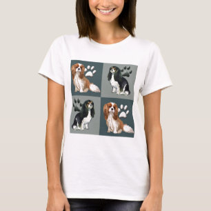Camiseta Cavaleiro Rei Charles Spaniel