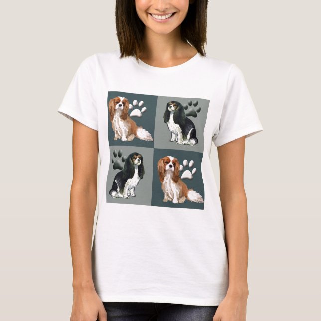 Camiseta Cavaleiro Rei Charles Spaniel (Frente)