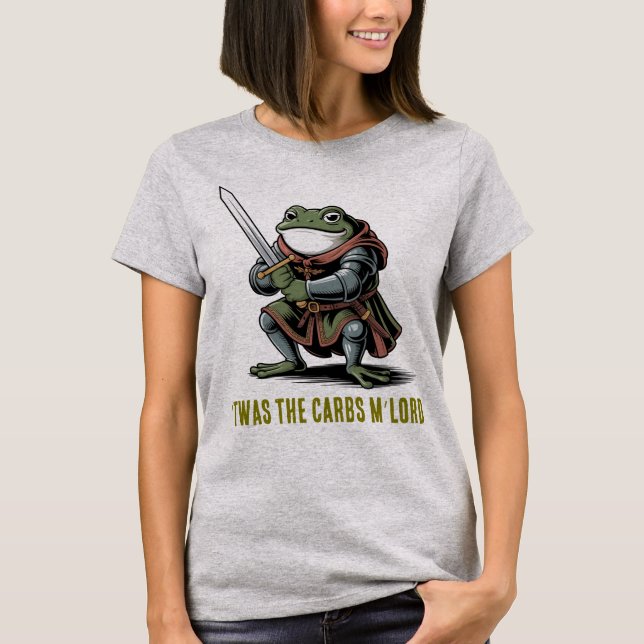 Camiseta Cavaleiro Sapo 'Eram os Carbs' (Frente)