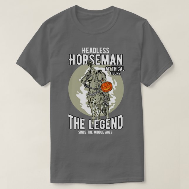 Camiseta Cavaleiro sem Cabeça (Frente do Design)