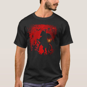Camiseta Cavaleiro Sem Cabeça Halloween A Lenda de Sleepy H