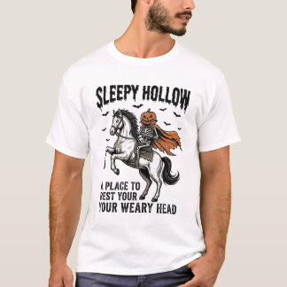 Camiseta Cavaleiro Sem Cabeça Sleepy Hollow Halloween Vinta