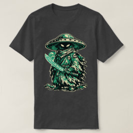 Camiseta Cavaleiro Solitário Alien Cogumelo — Viajante Espa