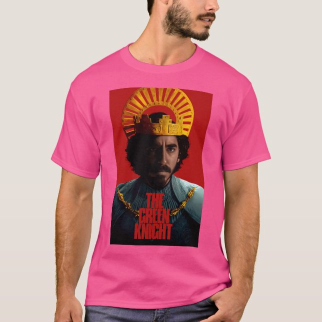 Camiseta Cavaleiro Verde - Sir Gawain (Frente)