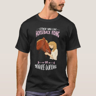Camiseta Cavaleiro Você Gosta de Cavalgar Cavalaria