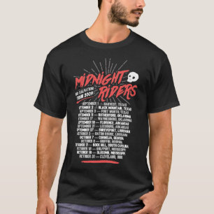 Camiseta Cavaleiros da Meia-Noite - Turnê de Salvação Cl