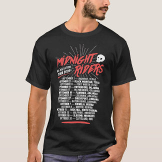 Camiseta Cavaleiros da Meia-Noite - Turnê de Salvação Cláss