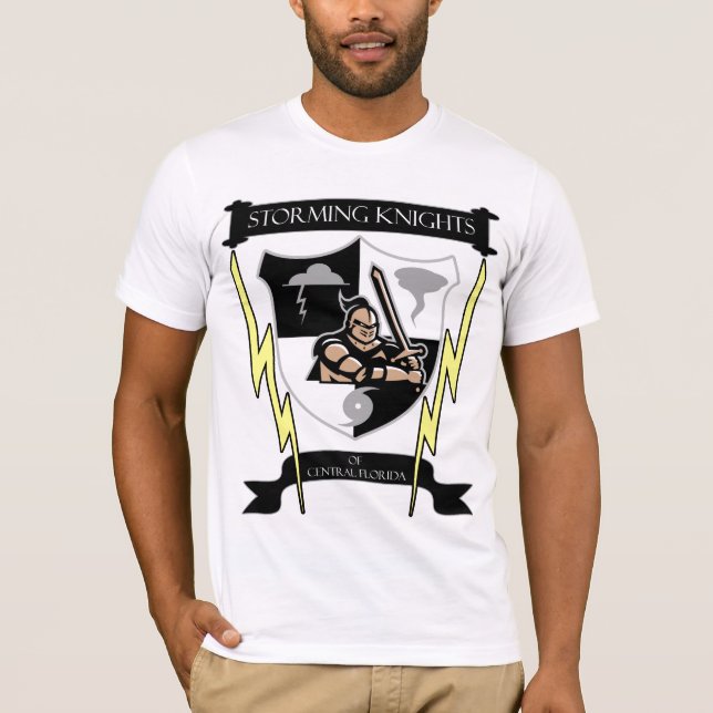 Camiseta Cavaleiros de ataque de Florida central (Frente)