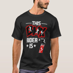 Camiseta Cavaleiros de bicicleta Bmx Festa de aniversário D
