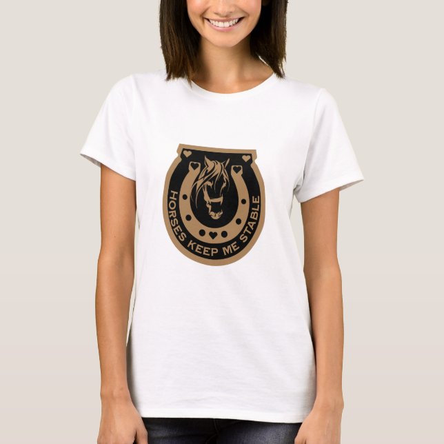 Camiseta Cavaleiros Equestres (Frente)