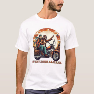 Camiseta cavaleiros hippies