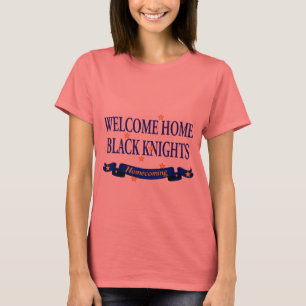 Camiseta Cavaleiros pretos Home bem-vindos