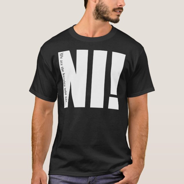 Camiseta Cavaleiros que dizem... Ni! T-Shirt essencial (Frente)