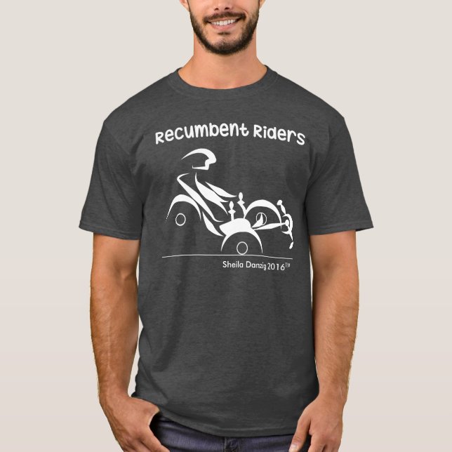 Camiseta Cavaleiros Recumbent Trikes (Frente)