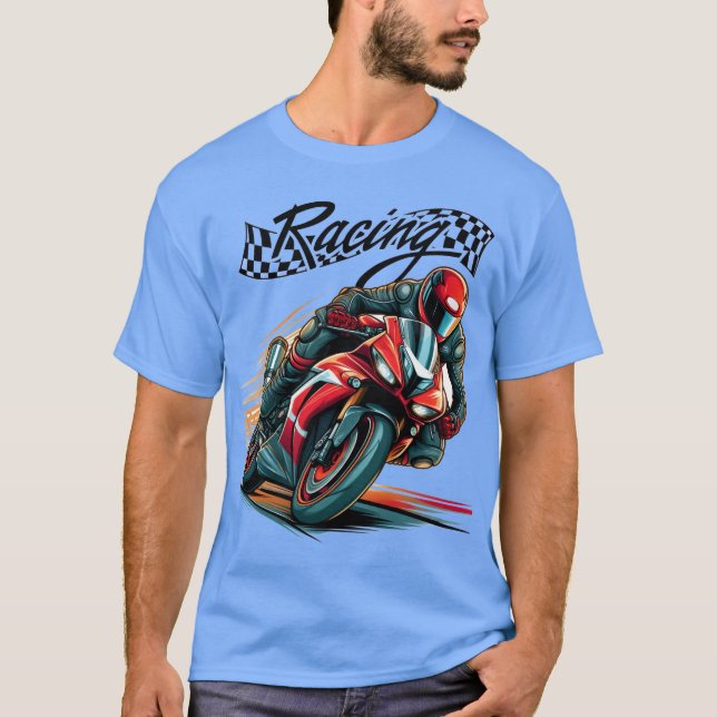 Camiseta cavaleiros significa t-shirts moto biker life (Frente)
