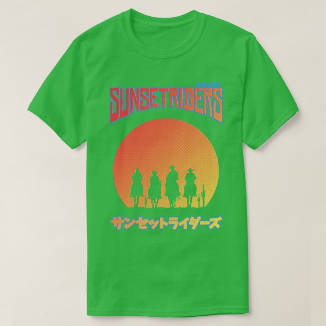 Camiseta Cavaleiros Sunset (Frente do Design)