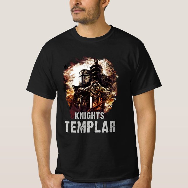Camiseta Cavaleiros Templários Epic Cruzadores de Cristos (Frente)