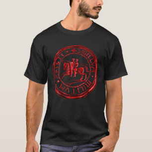 Camiseta Cavaleiros Templários Soldados do Anel Cristo Crus