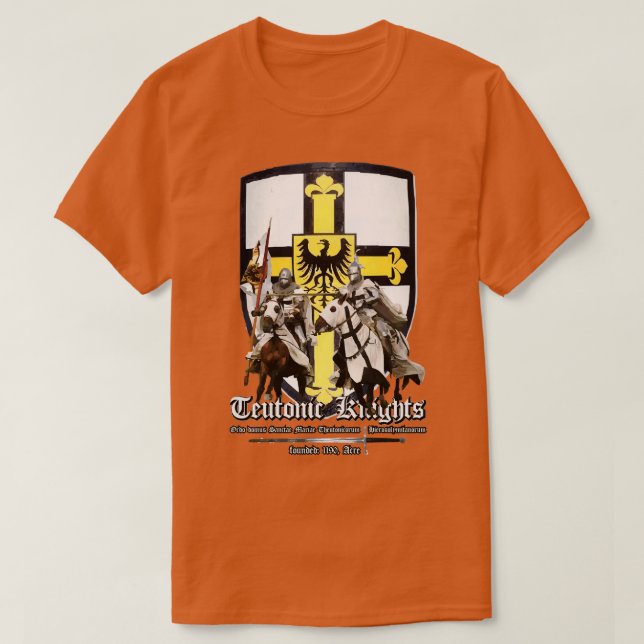 Camiseta Cavaleiros Teutônicos (Frente do Design)