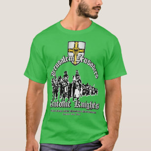 Camiseta Cavaleiros Teutônicos Jerusalém Cruzados