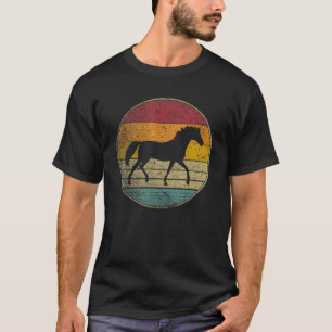 Camiseta Cavalgada Amor Equestre Garota Vintage