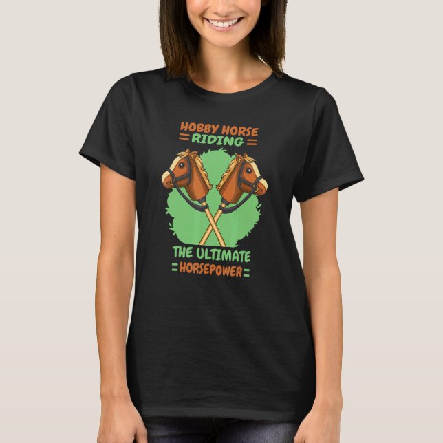 Camiseta Cavalgada de Hobby O Poder Máximo (Frente)