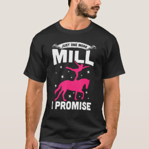 Camiseta Cavalgada em Trampolim para Meninas que Praticam G