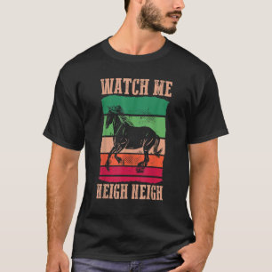 Camiseta Cavalgada Equestre Relógio Retro Me Relincha N