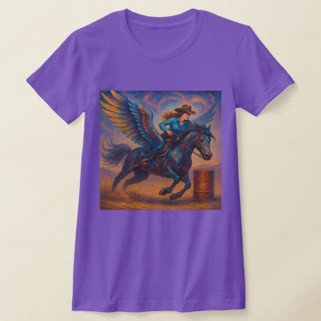 Camiseta Cavalgadora Épica de Barril (Postura )